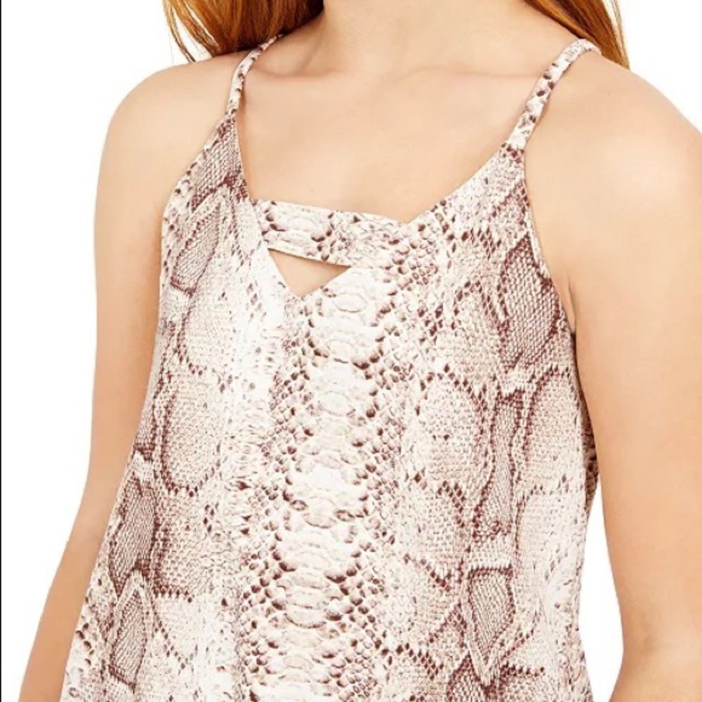 Snakeskin-Print Tank Top - Picture 3 of 3